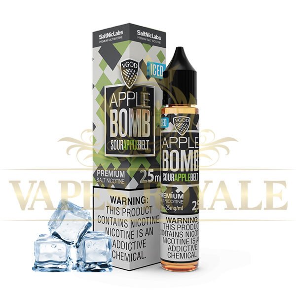 BUY APPLE BOMB ICED SALT BY VGOD - 30ML