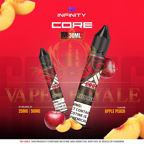 BUY NEW APPLE PEACH ICE SALT BY INFINITY CORE - 30ML