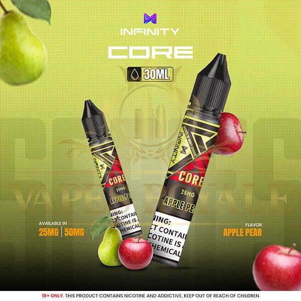 BUY NEW APPLE PEAR ICE SALT BY INFINITY CORE - 30ML