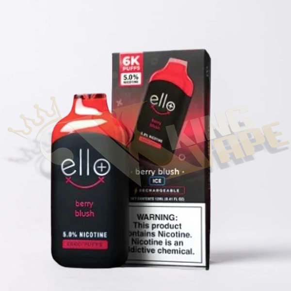 BLVK - BUY NEW ELLO BY BLVK DISPOSABLE 6000 PUFFS - DISPOSABLES - Vapes Royale