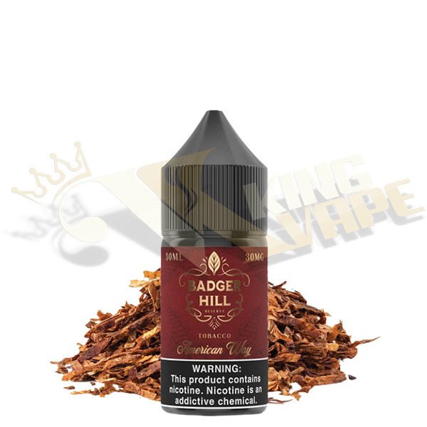 AMERICAN WAY TOBACCO SALT BY VERDICT VAPORS