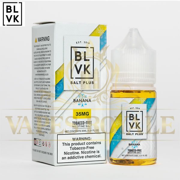 BUY BANANA ICE SALT PLUS BY BLVK - 30ML