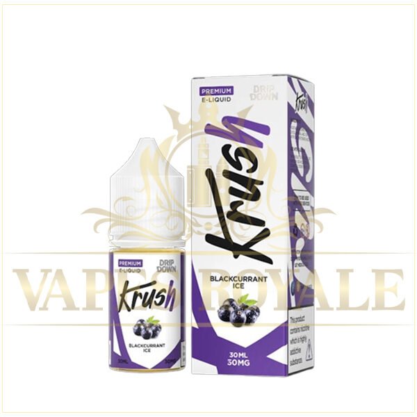 BUY BLACKCURRANT ICE SALT BY DRIP DOWN KRUSH - 30ML