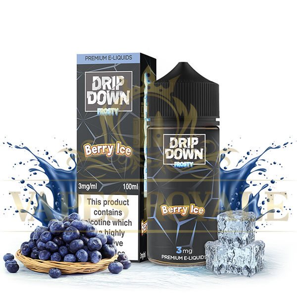 DRIP DOWN - BUY FROSTY BERRY ICE BY DRIP DOWN – 100ML - 100ML E-LIQUID - Vapes Royale
