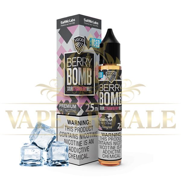 BUY BERRY BOMB ICED SALT BY VGOD - 30ML
