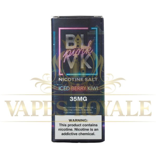 BUY ICED BERRY KIWI SALT BY BLVK - 30ML