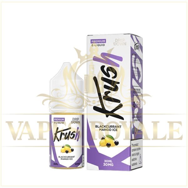 BUY BLACKCURRANT MANGO ICE SALT BY DRIP DOWN KRUSH - 30ML