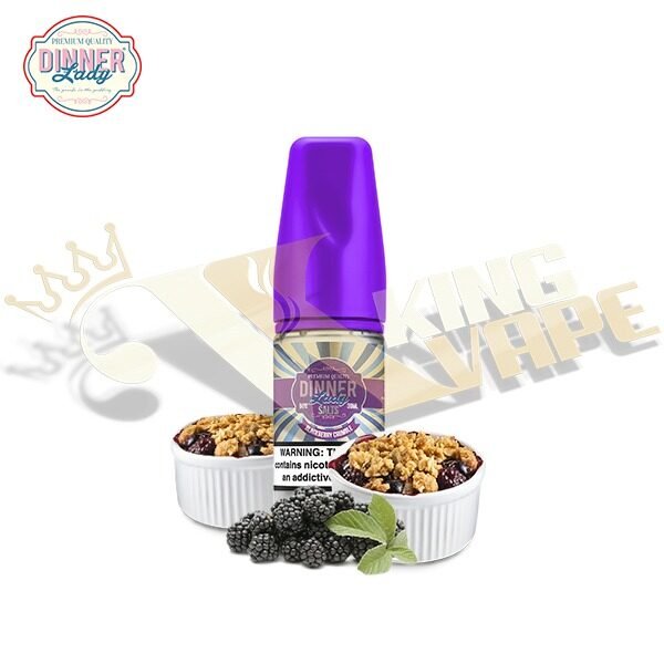 BLACKBERRY CRUMBLE SALT BY DINNER LADY