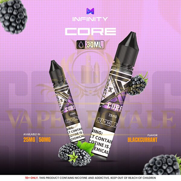 BUY NEW BLACKCURRANT ICE SALT BY INFINITY CORE - 30ML