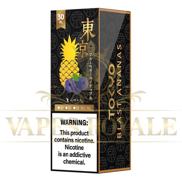 TOKYO - BUY BLAST ANANAS ICE SALT BY TOKYO – 30ML - 30ML SALT NIC - Vapes Royale