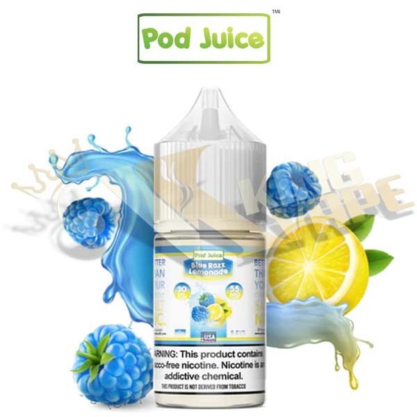 BLUE RAZZ LEMONADE SALT BY POD JUICE