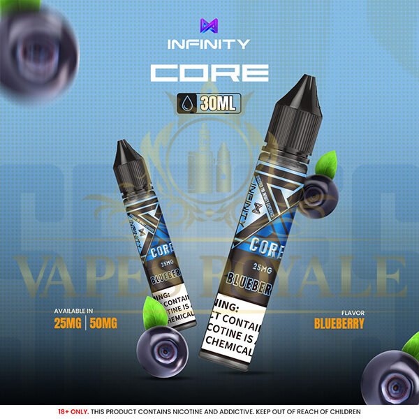 BUY NEW BLUEBERRY ICE SALT BY INFINITY CORE - 30ML