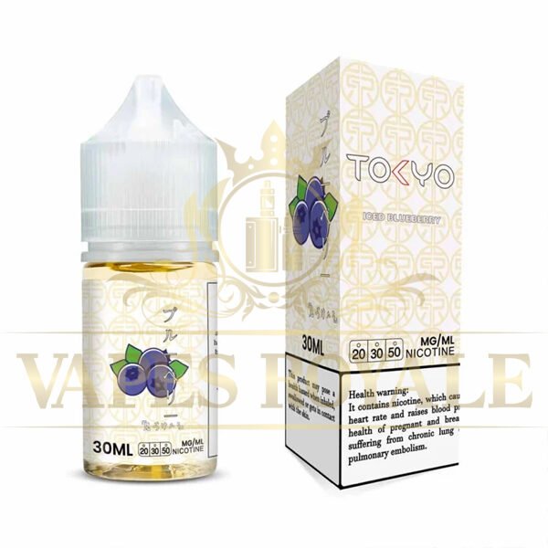 TOKYO - BUY BLUEBERRY ICE SALT BY TOKYO – 30ML - 30ML SALT NIC - Vapes Royale