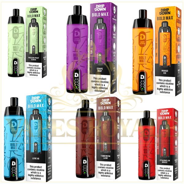 BUY DRIP DOWN BOLD MAX DTL DISPOSABLE 15000 PUFFS