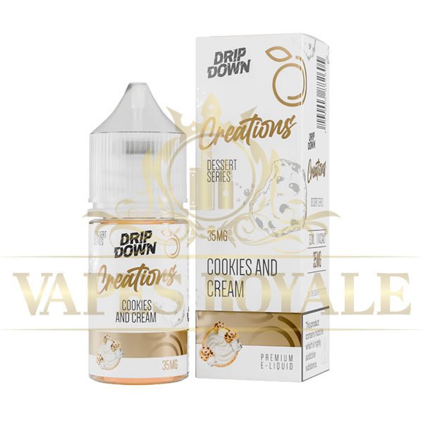BUY COOKIES AND CREAM SALT BY DRIP DOWN CREATIONS DESERT SERIES - 30ML