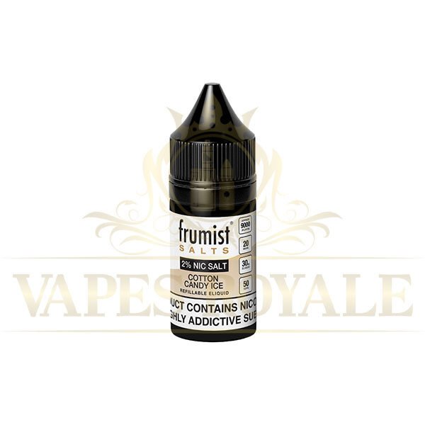 FRUMIST - BUY COTTON CANDY ICE SALT BY FRUMIST – 30ML - 30ML SALT NIC - Vapes Royale