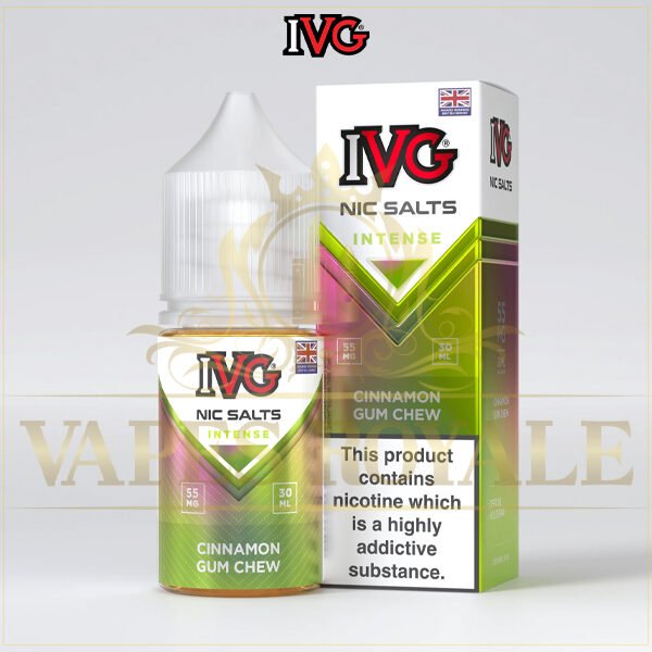 BUY CINNAMON GUM CHEW ICE SALT BY IVG - 30ML