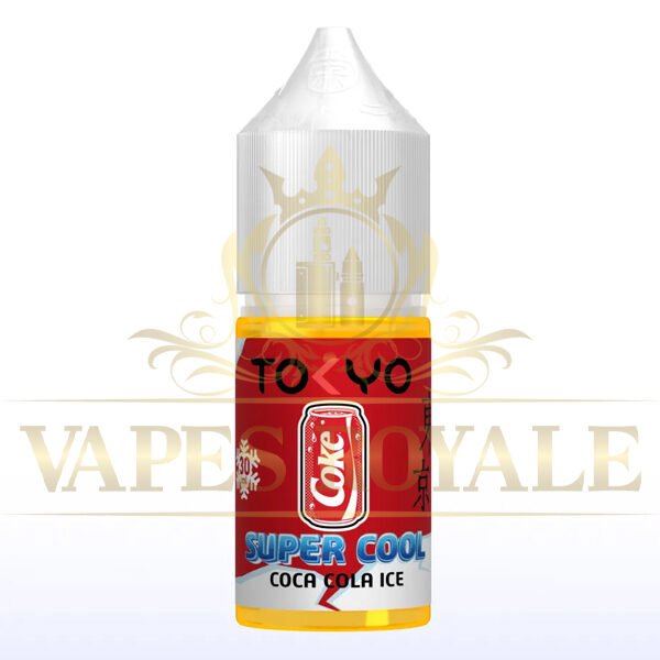 TOKYO - COCA COLA ICE SALT BY TOKYO SUPER COOL – 30ML - 30ML SALT NIC - Vapes Royale