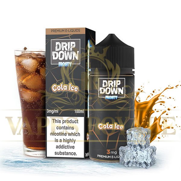 DRIP DOWN - BUY FROSTY COLA ICE BY DRIP DOWN – 100ML - 100ML E-LIQUID - Vapes Royale