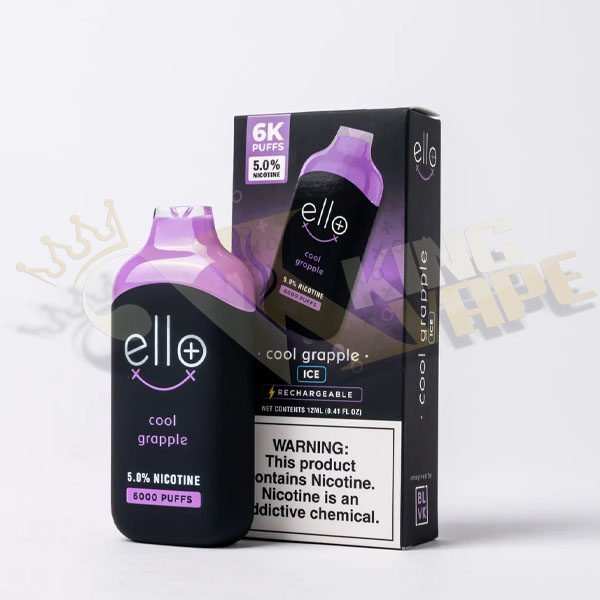 BLVK - BUY NEW ELLO BY BLVK DISPOSABLE 6000 PUFFS - DISPOSABLES - Vapes Royale
