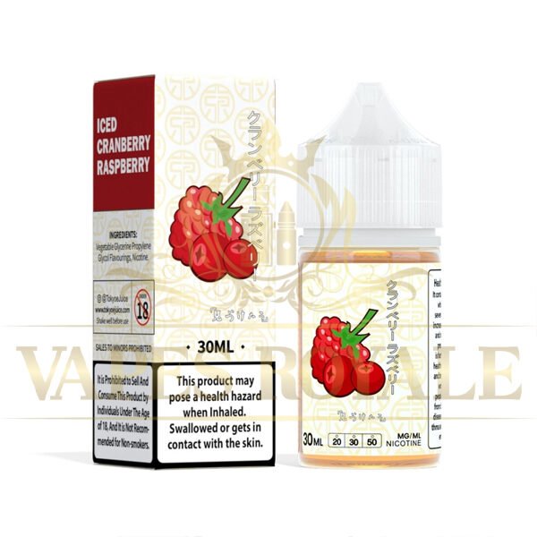 TOKYO - BUY CRANBERRY RASPBERRY ICE SALT BY TOKYO 30ML - 30ML SALT NIC - Vapes Royale