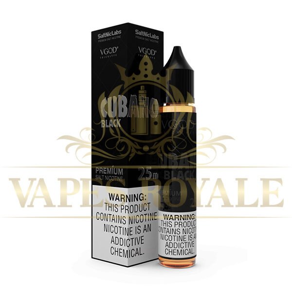 BUY CUBANO BLACK SALT BY VGOD - 30ML