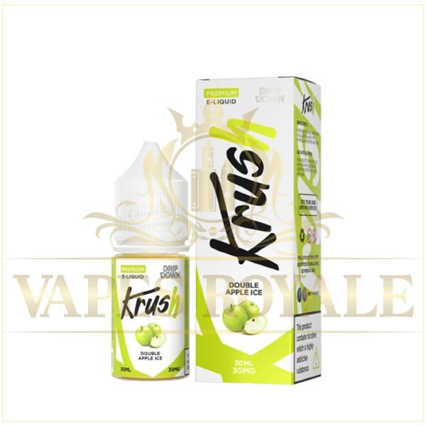 BUY DOUBLE APPLE ICE SALT BY DRIP DOWN KRUSH - 30ML