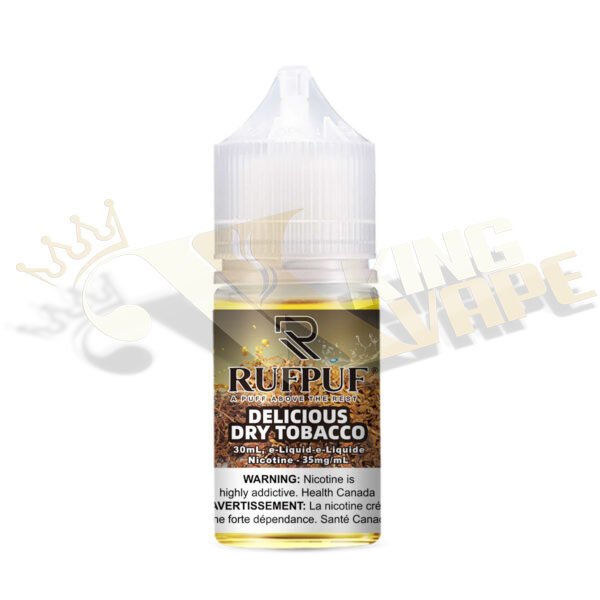 RUFPUF - DELICIOUS DRY TOBACCO SALT BY RUFPUF 30ML - 30ML SALT NIC - Vapes Royale