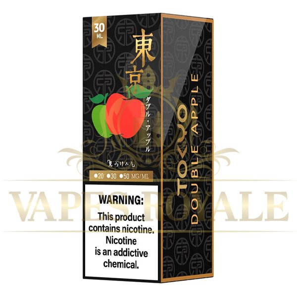 TOKYO - BUY DOUBLE APPLE ICE SALT BY TOKYO – 30ML - 30ML SALT NIC - Vapes Royale