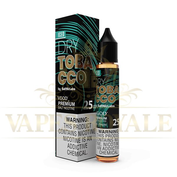 BUY DRY TOBACCO ICE SALT BY VGOD - 30ML