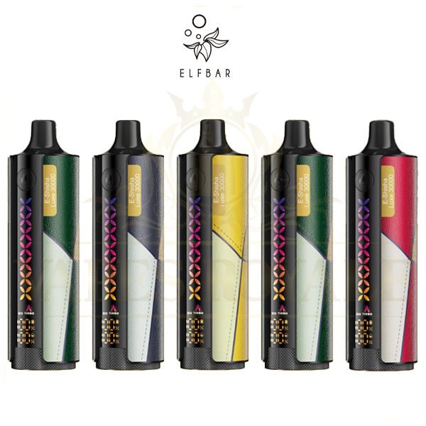 ELF BAR E-SHISHA LUXE DTL DISPOSABLE 30000 PUFFS