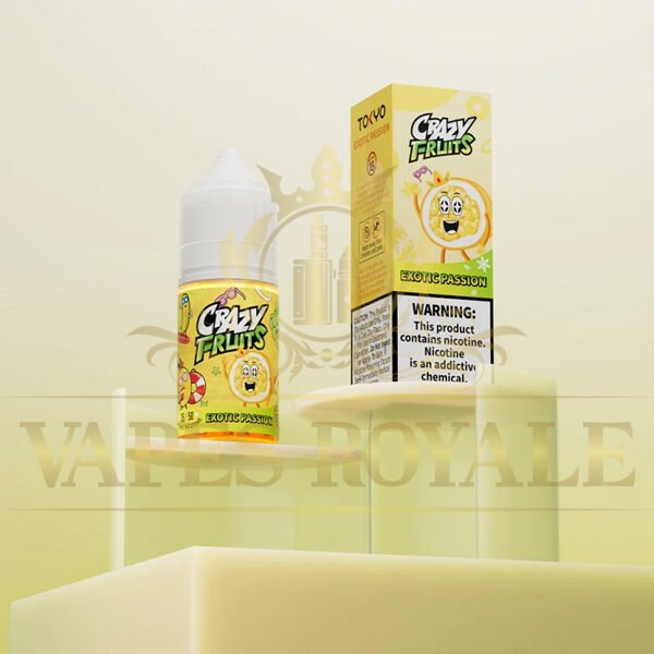 TOKYO - BUY EXOTIC PASSION ICE SALT BY TOKYO CRAZY FRUITS – 30ML - 30ML SALT NIC - Vapes Royale