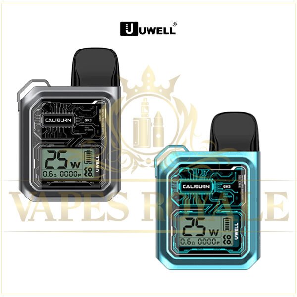 BUY NEW UWELL CALIBURN GK3 25W POD SYSTEM
