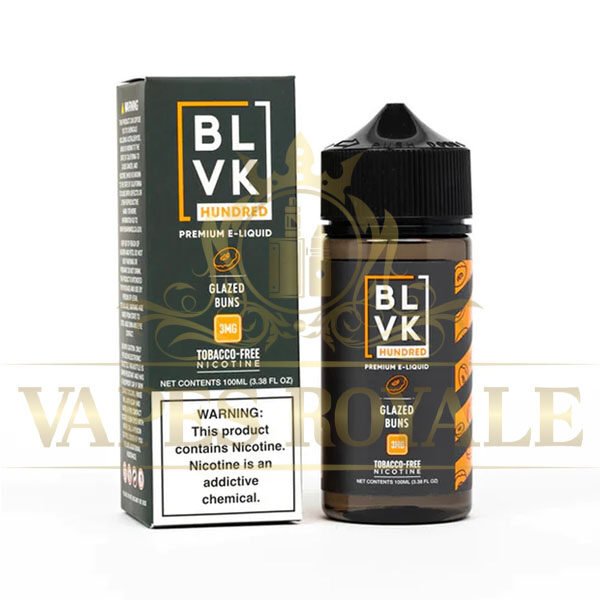 BLVK - BUY GLAZED BUNS BY BLVK 100ML - 100ML E-LIQUID - Vapes Royale