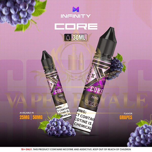 BUY NEW GRAPE ICE SALT BY INFINITY CORE - 30ML