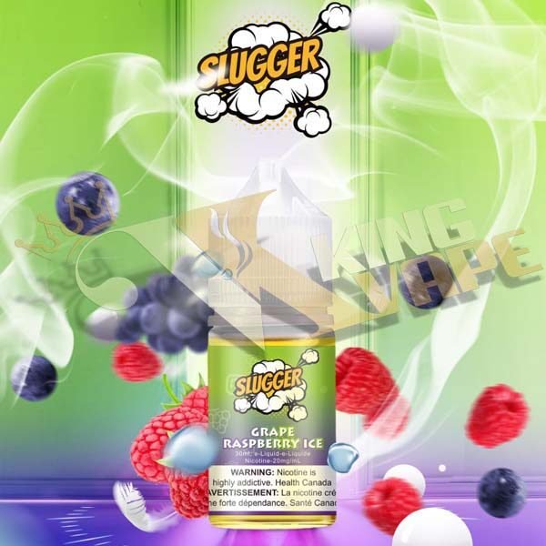 GRAPE RASPBERRY ICE SALT BY SLUGGER