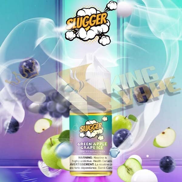 GREEN APPLE GRAPE ICE SALT BY SLUGGER