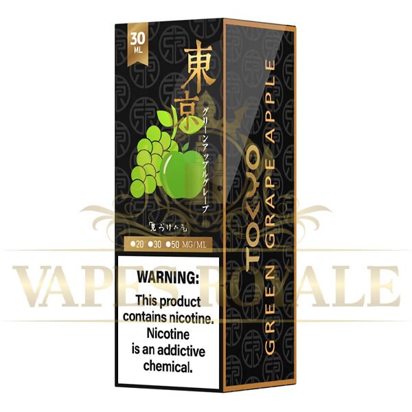 TOKYO - BUY GREEN GRAPE APPLE ICE SALT BY TOKYO – 30ML - 30ML SALT NIC - Vapes Royale