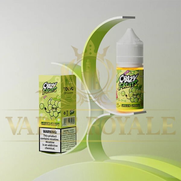 TOKYO - BUY GREEN GRAPE ICE SALT BY TOKYO CRAZY FRUITS – 30ML - 30ML SALT NIC - Vapes Royale
