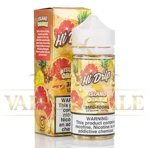 HI DRIP - ISLAND ORANGE BY HI DRIP 100ML - 100ML E-LIQUID - Vapes Royale