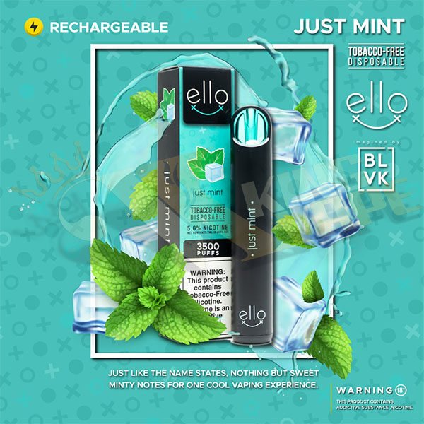 BLVK - BUY NEW ELLO BAR DISPOSABLE 3500 PUFFS BY BLVK - DISPOSABLES - Vapes Royale