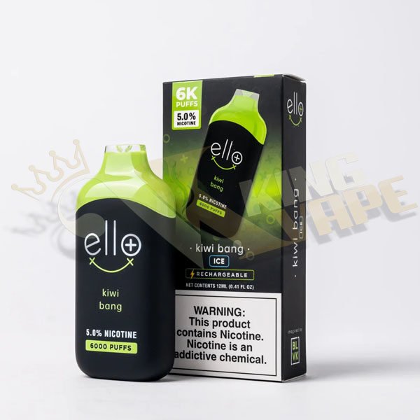 BLVK - BUY NEW ELLO BY BLVK DISPOSABLE 6000 PUFFS - DISPOSABLES - Vapes Royale