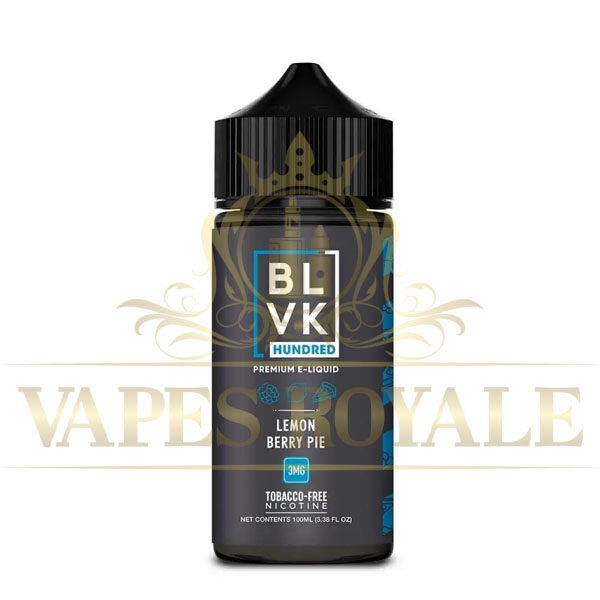 BLVK - BUY LEMON BERRY PIE BY BLVK 100ML - 100ML E-LIQUID - Vapes Royale