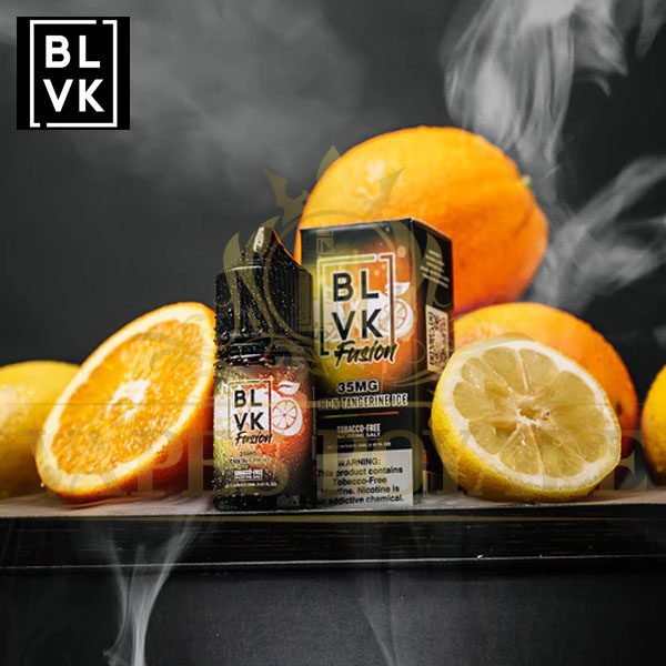 BUY LEMON TANGERINE ICE BY BLVK FUSION SALTS - 30ML