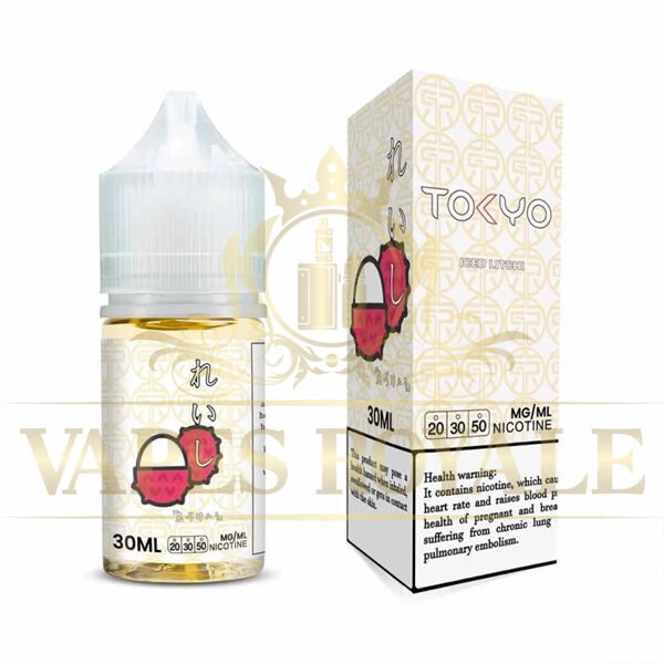 TOKYO - BUY LYCHEE ICE SALT BY TOKYO – 30ML - 30ML SALT NIC - Vapes Royale