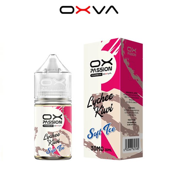 LYCHEE KIWI SOFT ICE SALT BY OXVA