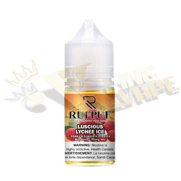 RUFPUF - LUSCIOUS LYCHEE ICE SALT BY RUFPUF 30ML - 30ML SALT NIC - Vapes Royale