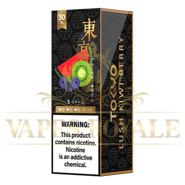 TOKYO - BUY LUSH KIWI BERRY ICE SALT BY TOKYO – 30ML - 30ML SALT NIC - Vapes Royale