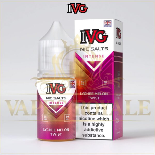 BUY LYCHEE MELON TWIST ICE SALT BY IVG - 30ML