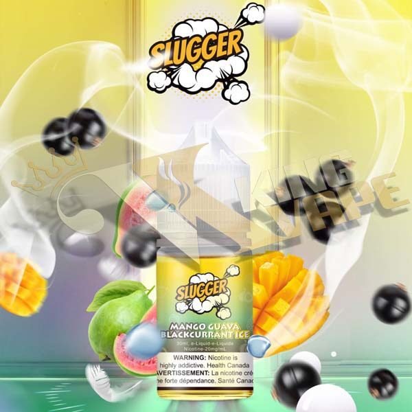 MANGO GUAVA BLACKCURRANT ICE SALT BY SLUGGER